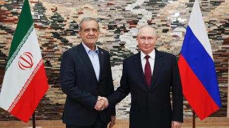 Путин Масуд Пезешкиан