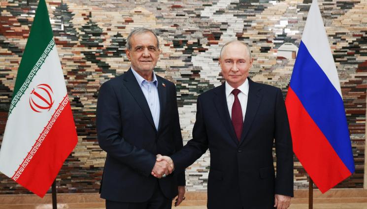 Путин Масуд Пезешкиан