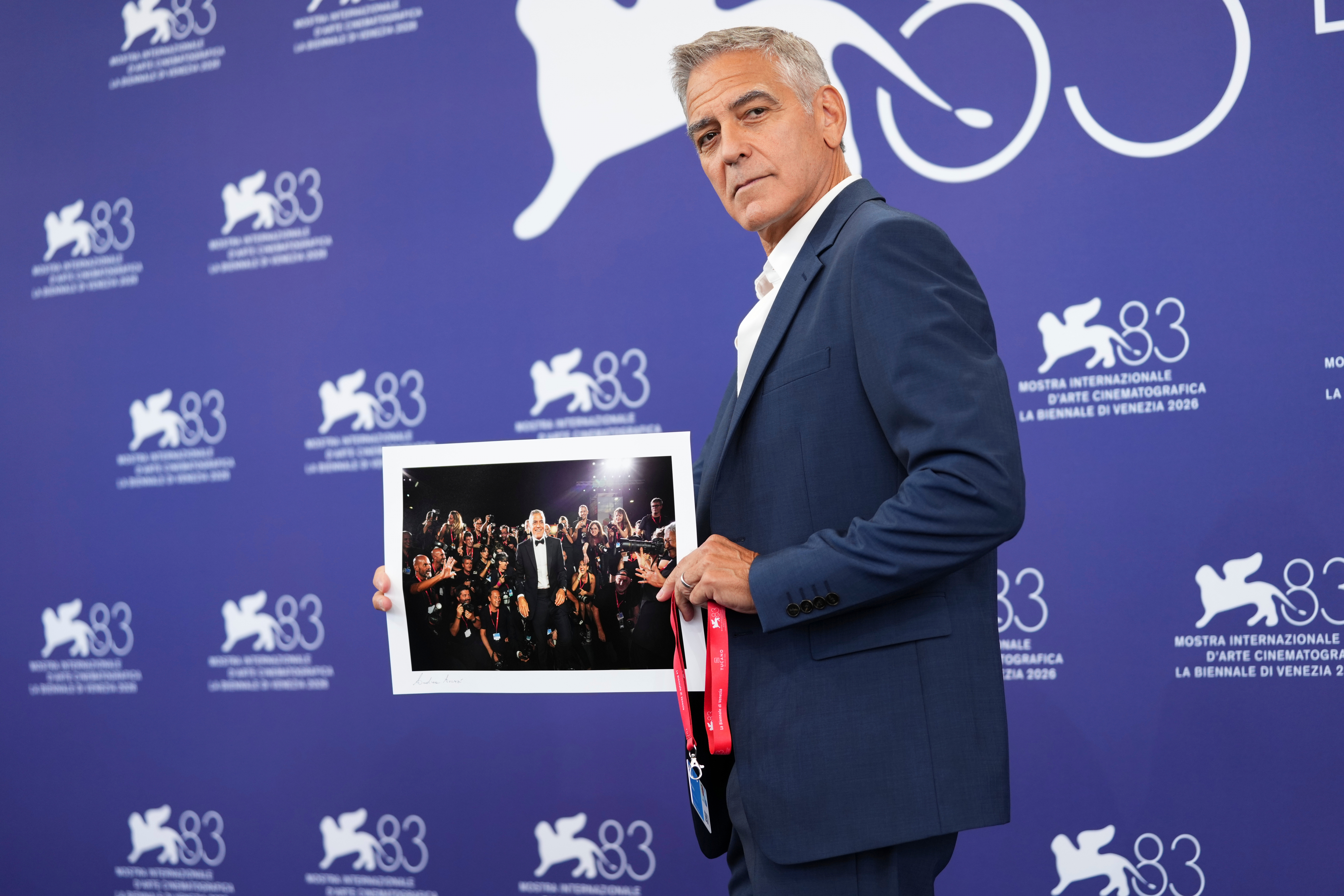 <p>Джордж Клуни пристига на 83-то издание на Венецианския филмов фестивал във Венеция, Италия.</p>