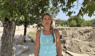<p>&bdquo;Ще го съдя!&ldquo;: Задържаната в Струмяни Гергана Петрова с тежки обвинения срещу Демерджиев</p>