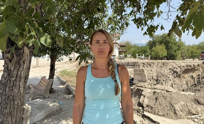<p>&bdquo;Ще го съдя!&ldquo;: Задържаната в Струмяни Гергана Петрова с тежки обвинения срещу Демерджиев</p>