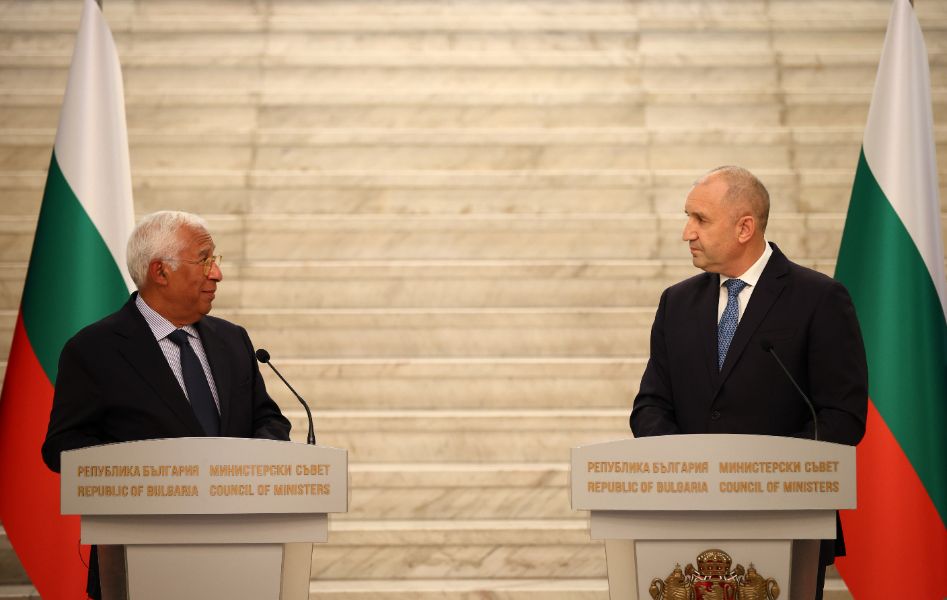 Румен Радев и Антонио Коща