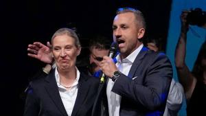 Лидерката на Алтернатива за Германия Алис Вайдел и регионалният лидер