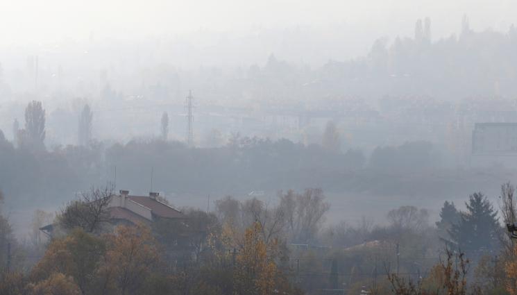 мръсен въздух в София