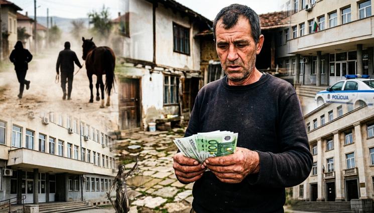 кобила фалшиви пари