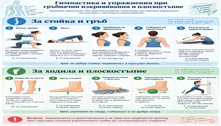 Гимнастика - Лекуват костните несъвършенства с Шрот метод