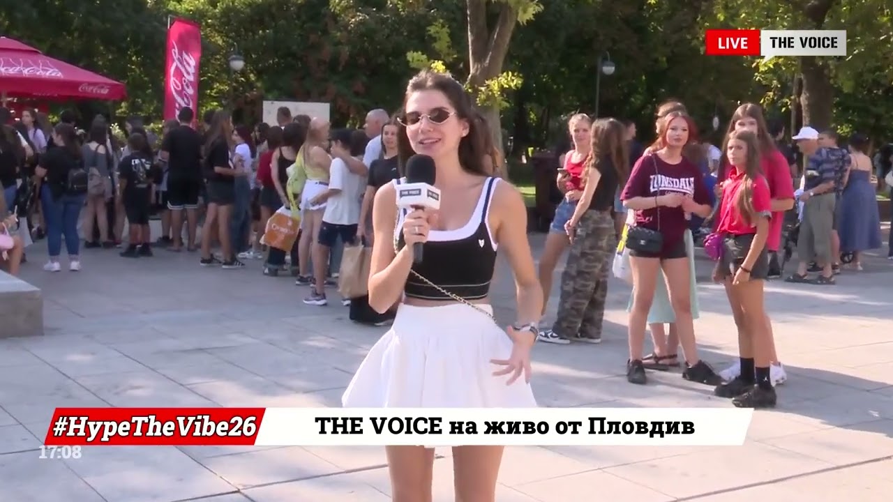 Мари-Никол около активностите | THE VOICE LIVE от #CocaColaTheVoiceTour26 Пловдив [03]