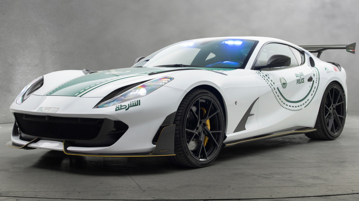 mansory x dubai патрулка ferrari