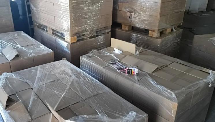 s - Над 900 000 заготовки за цигарени кутии задържаха митнически служители край Видин