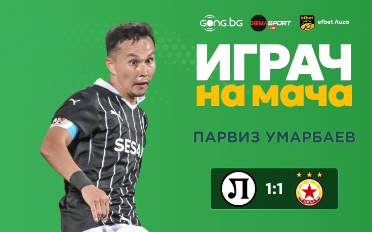 Капитанът на Локомотив Пд стана №1 след равенството срещу ЦСКА!