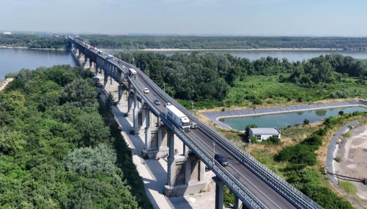 дунав мост - Затварят Дунав мост за международен пробег от Русе до Гюргево