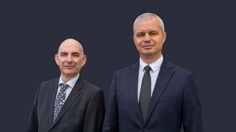 Костадин Костадинов и Петър Волгин