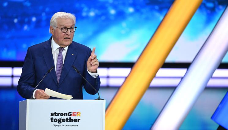 Франк Валтер Щайнмайер - Германия кандидатства с Мюнхен за олимпийски игри