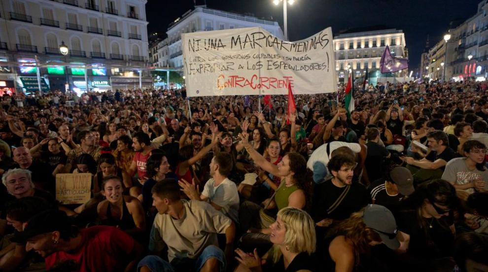 Масови протести в Мадрив след принудителното изваждане на 87-годишна жена от дома ѝ