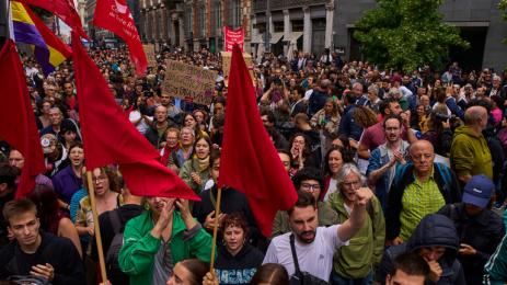 испания протест
