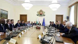 Румен Радев на среща с американска бизнес делегация