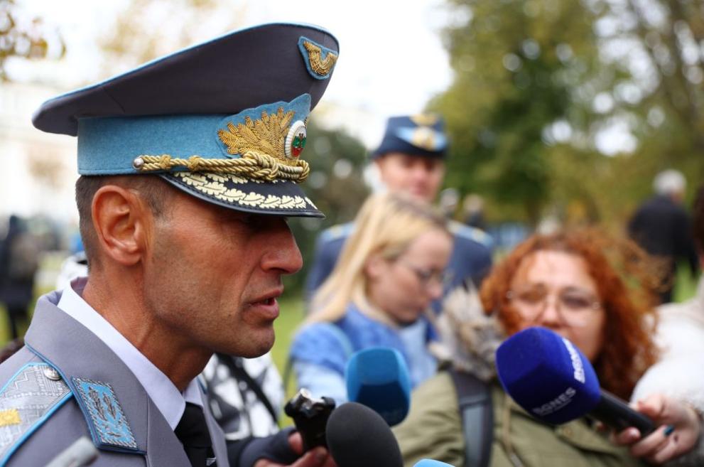 Командирът на СКСО бриг. ген. Божидар Бойков