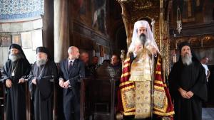 Българският патриарх Даниил посети Иверския манастир на Атон и се