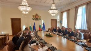 Румен Радев с зърнопроизводители