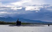 Американската подводница "Мисури" от клас "Вирджиния" напуска пристанището в Пърл Харбър