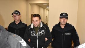 Валерий Гиков в съда в Хасково