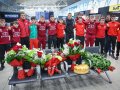 Шампионско посрещане за Семен Новиков в София