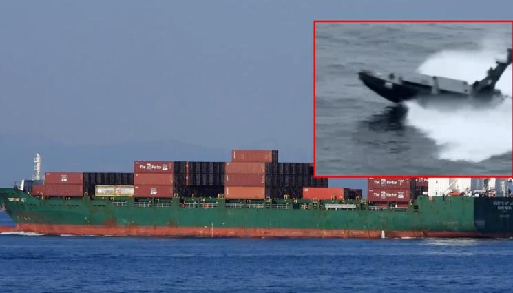 CONTSHIP JET Калиакра - Военната прокуратура разследва атаката с дронове срещу „CONTSHIP JET“ в Черно море