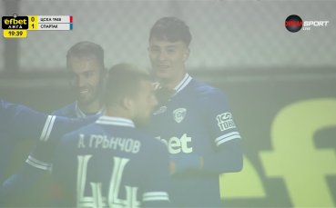 Спартак Варна поведе с помощта на рикошет