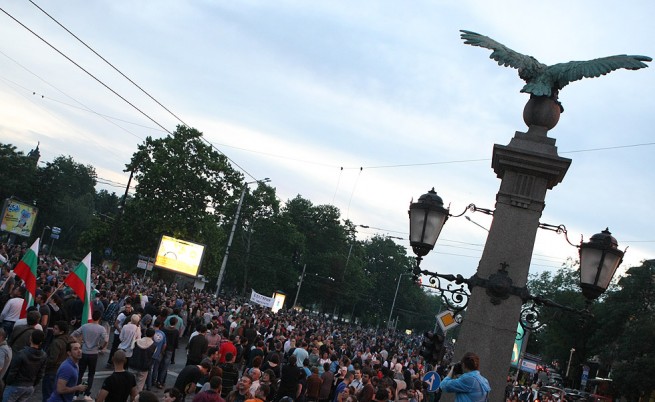 Протести срещу трамвай в Борисова градина и Пеевски в ЕП