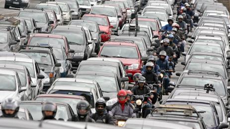 Задръстванията в Сао Пауло са ужасяващи