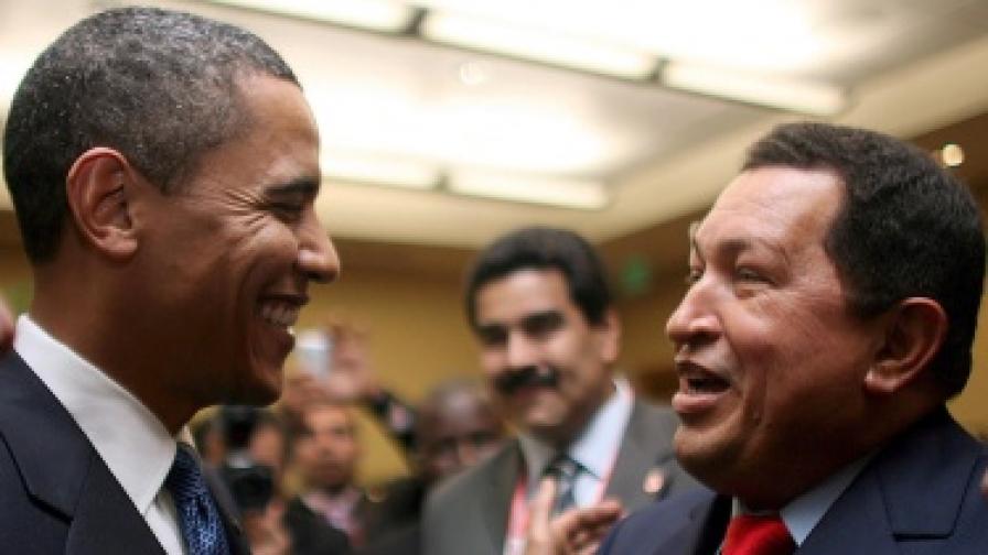 Чавес е положително настроен към новия американски президент