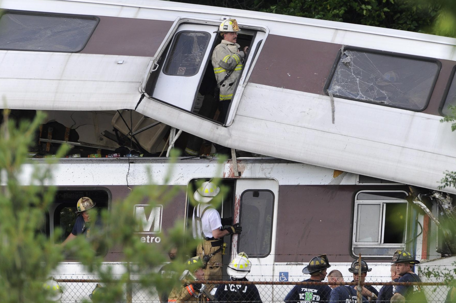 Седем загинали при катастрофата в метрото на Вашингтон