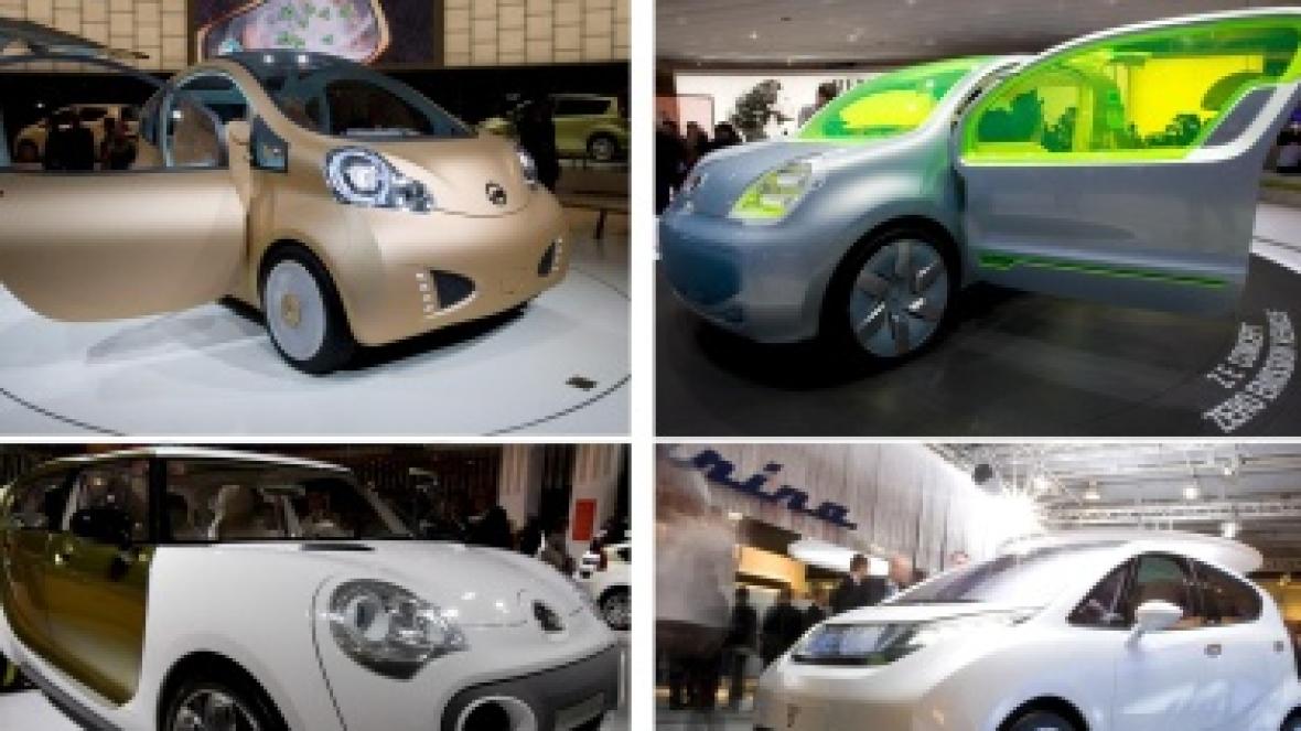 Автомобили с нулеви емисии представени на салона в Париж Нисан