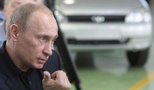 Руският премиер Владимир Путин на посещение в завода на "АвтоВАЗ"