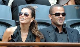 Ева Лонгория-Паркър и мъжът й бяха сред публиката на откритото първенство на Франция по тенис