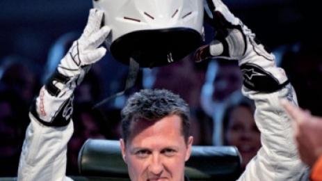 Топ Гиър Шумахер като Стиг