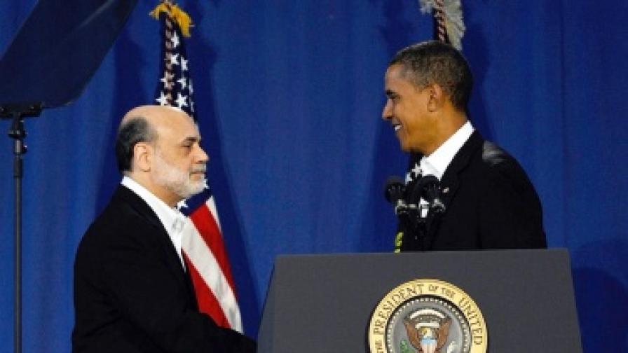 Обама официално преназначи Бернанке начело на Федералния резерв