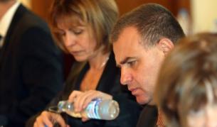 Министри по време на заседание на правителството