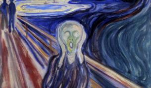 "Викът" на норвежкия художник Едвард Мунк е картина, често свързвана с депресията
