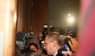 Сергей Станишев преди разпита в Софийската градска прокуратура