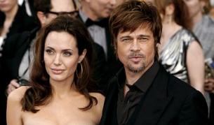 Джоли и Пит, януари 2008 г.