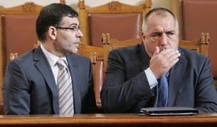 Премиерът Бойко Борисов и Симеон Дянков днес в парламента