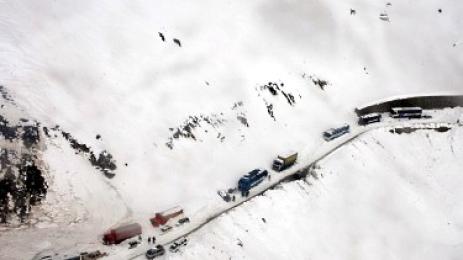 Местопроизшествието заснето от хеликоптер