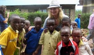 Гергана по време на мисията в Руанда