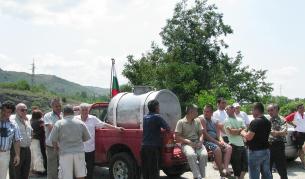 Животновъди от Кърджалийско протестират срещу правителствената политика на 7 юли 2009 г.