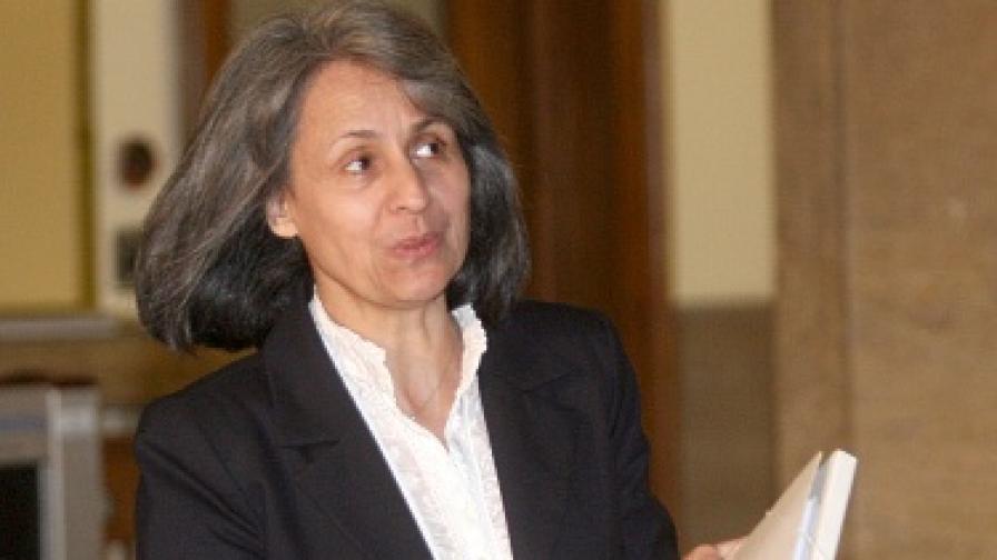 Министърът на правосъдието Маргарита Попова