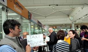 Турски шофьор предлага такси към Мюнхен и Франкфурт