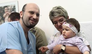 Малката Даная, която вече е на 2 годинки, е първото бебе на Балканският полуостров, заченато по нов метод, наречен "Ин витро матурация"