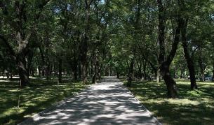 Кът от парка на Военната академия