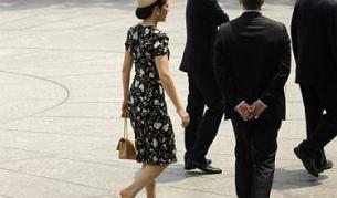 Принцеса Мари по време на случката